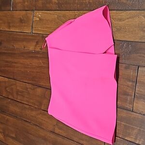 Zara hot pink skort XS